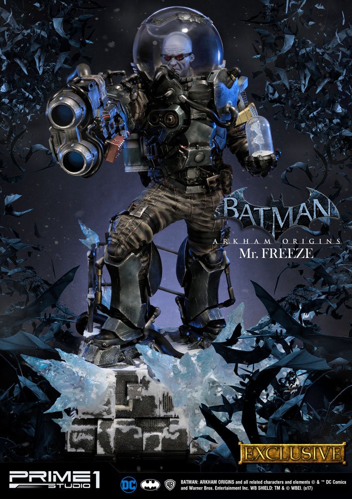 Batman Arkham Origins Socha Mr. Freeze a Mr. Freeze Exclusive 8