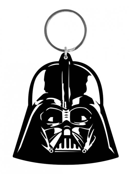 Star Wars gumový přívěsek na klíče Darth Vader 6 cm