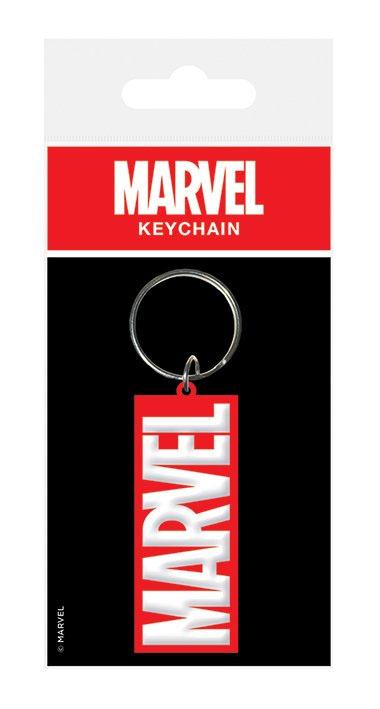 Marvel Comics gumový přívěsek na klíče Logo 6 cm