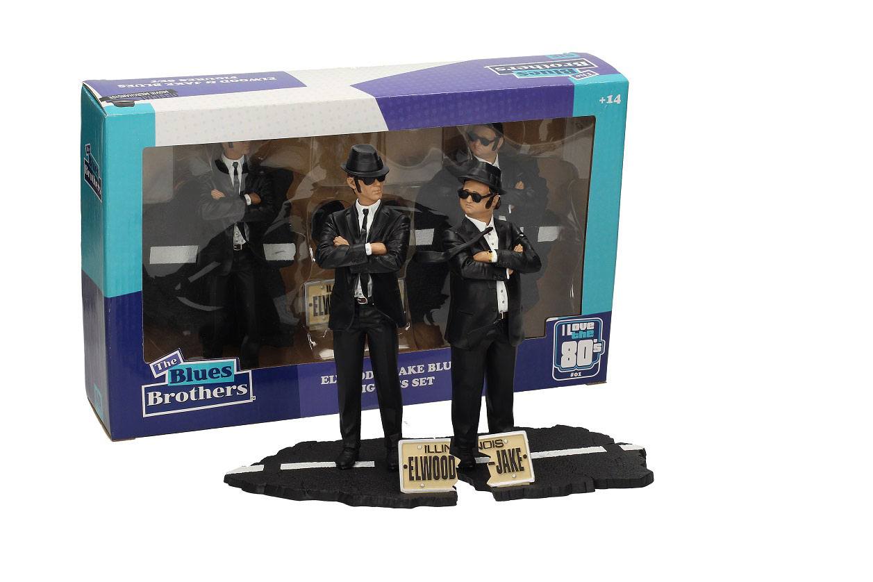 Blues Brothers Movie Icons Socha 2-Pack Jake a Elwood 18 cm