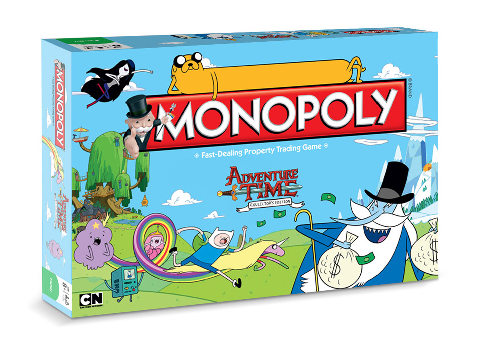 Adventure Time desková hra Monopoly *anglická verze*