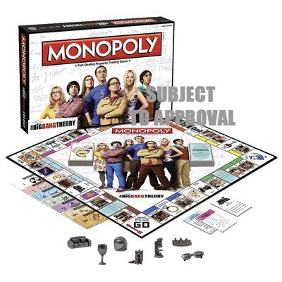 The Big Bang Theory desková hra Monopoly *anglická verze*