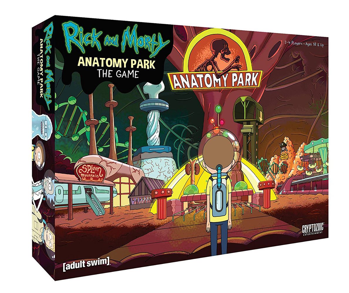Rick and Morty desková hra The Anatomy Park *anglická verze*