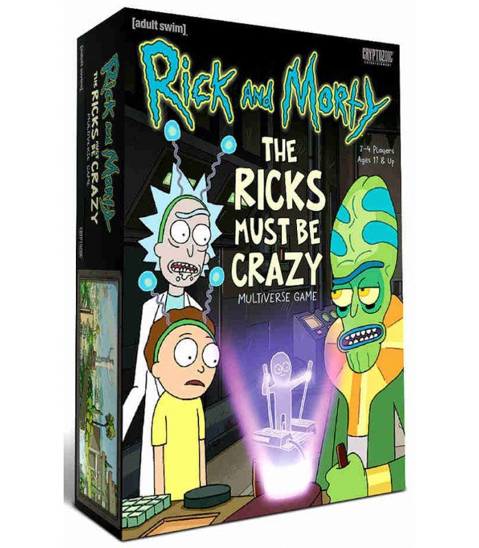 Rick and Morty Multiverse desková hra The Ricks Must Be Crazy *E
