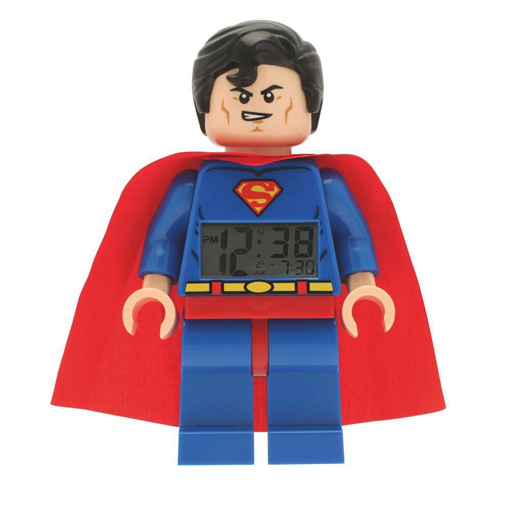 Lego DC Comics Super Heroes Budík Superman