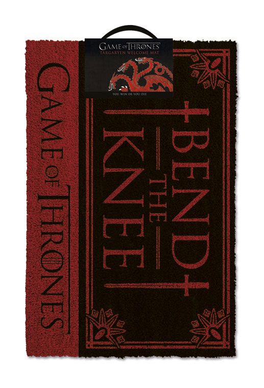 Game of Thrones rohožka Bend the Knee 40 x 57 cm