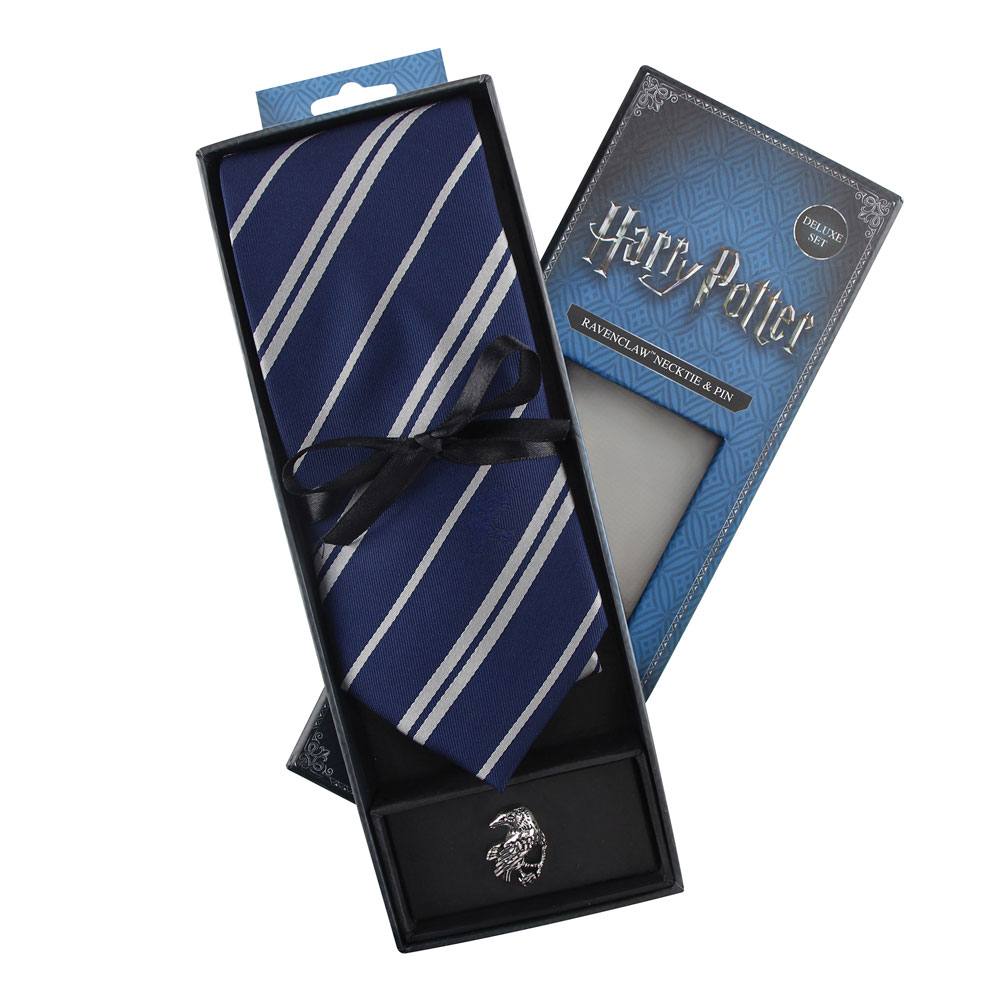 Harry Potter kravata a kovový odznak Deluxe Box Ravenclaw