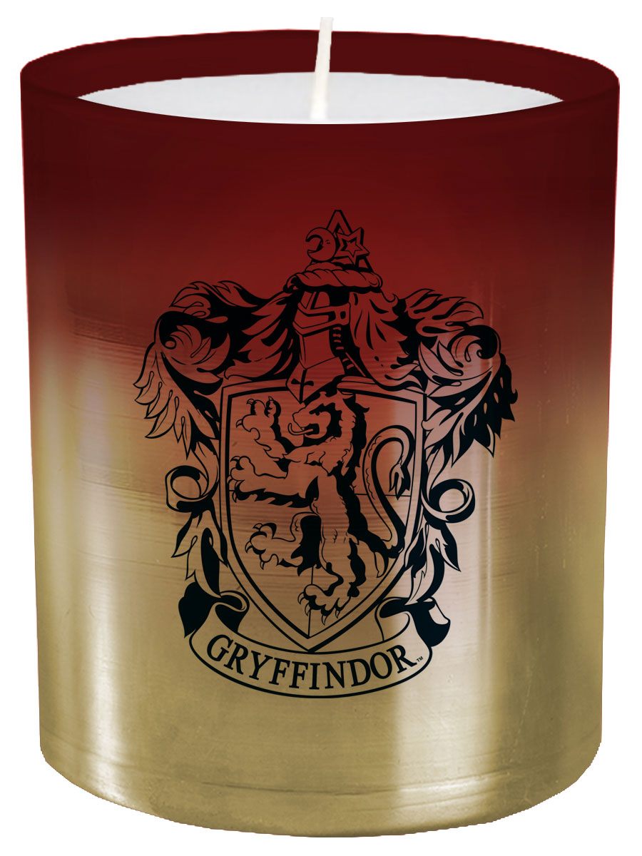 Harry Potter svíčka ve skle Gryffindor 8 x 9 cm