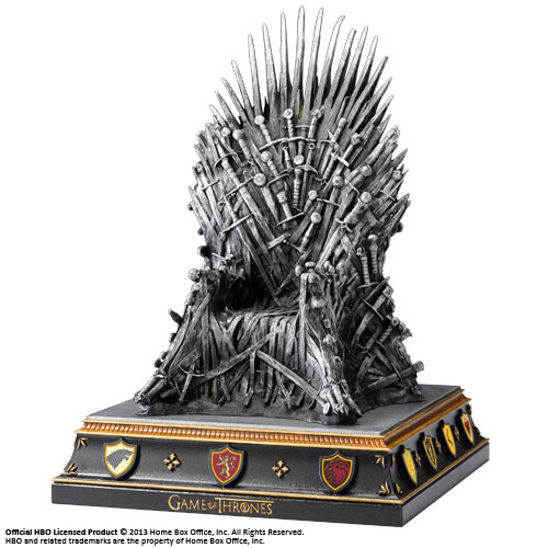 Game of Thrones Iron Throne zarážka na knihy 19 cm