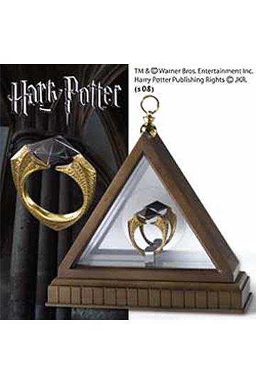 Harry Potter Replica 1/1 Lord Voldemort´s Horcrux Ring (gold-pla - Kliknutím na obrázek zavřete