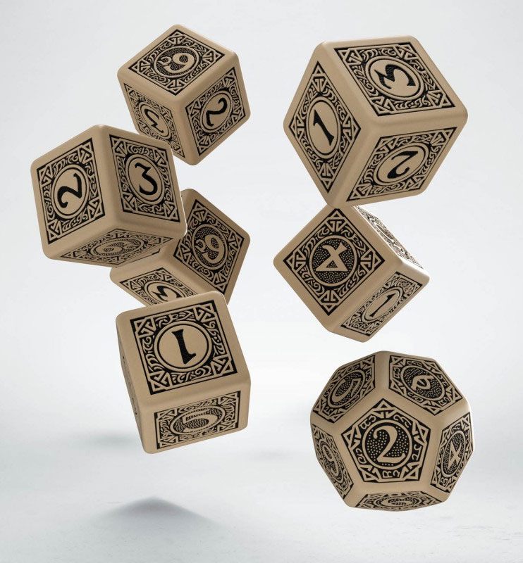 The One Ring Deluxe Dice Set 6D6 plus D12 (7)