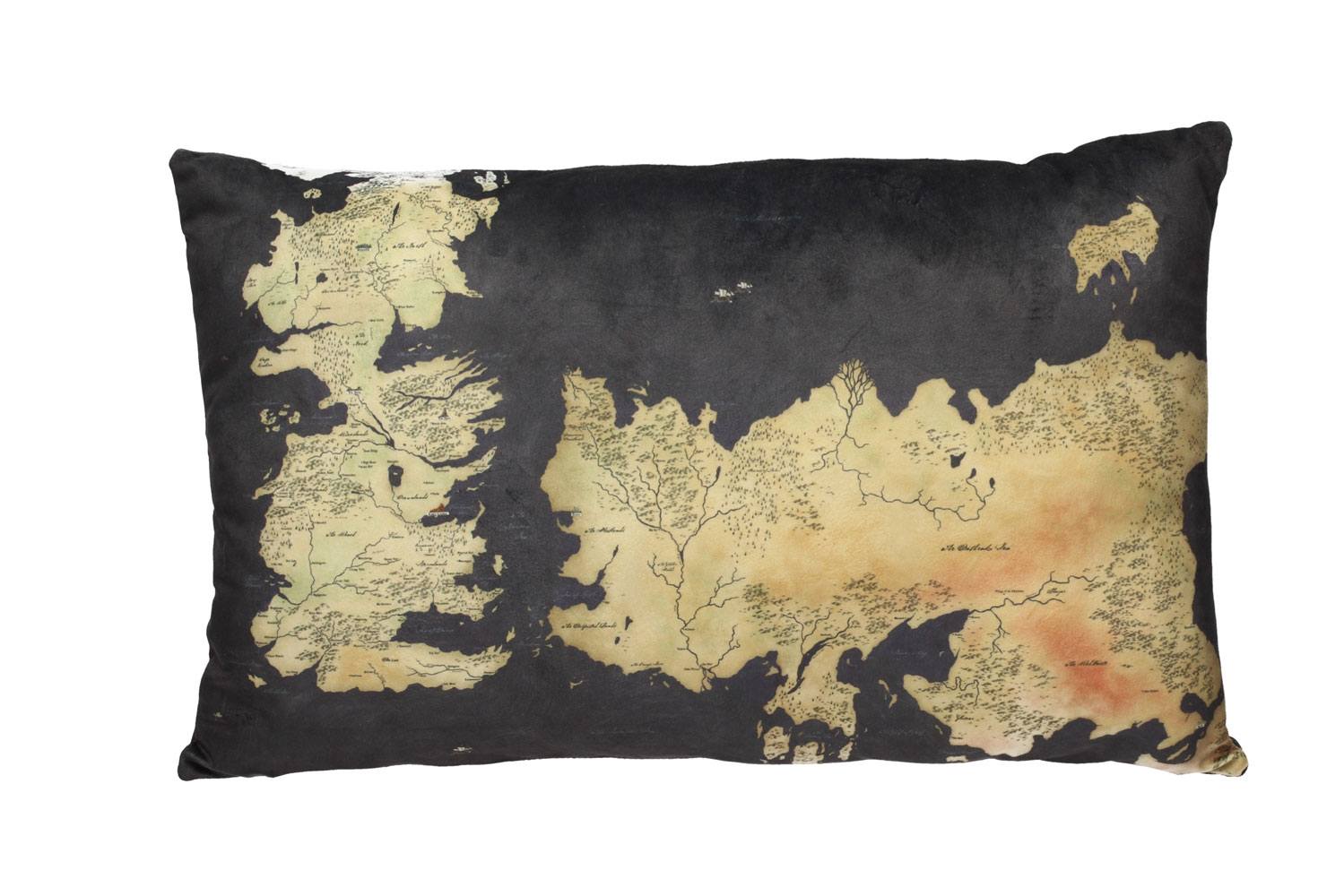 Game of Thrones Polštář Westeros Map 55 cm