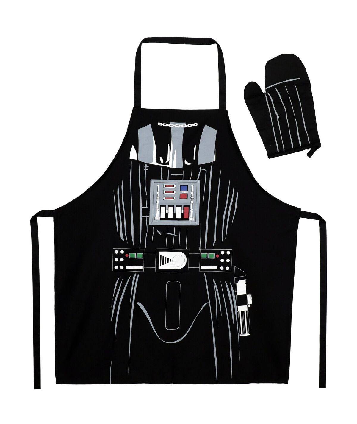 Star Wars cooking apron with oven mitt Darth Vader