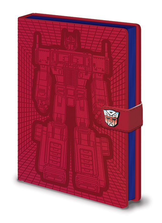 Transformers G1 Premium poznámkový blok A5 Optimus Prime