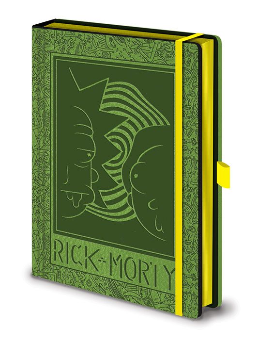 Rick a Morty Premium poznámkový blok A5 Face 2 Face