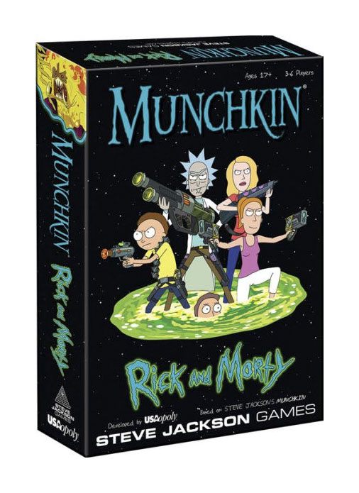 Munchkin karetní hra Rick a Morty *anglická verze*