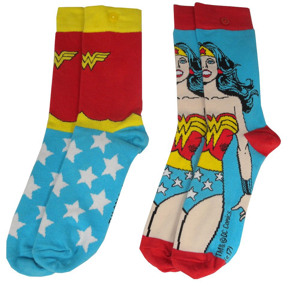 DC Comics Ladies ponožky 2-Pack Wonder Woman