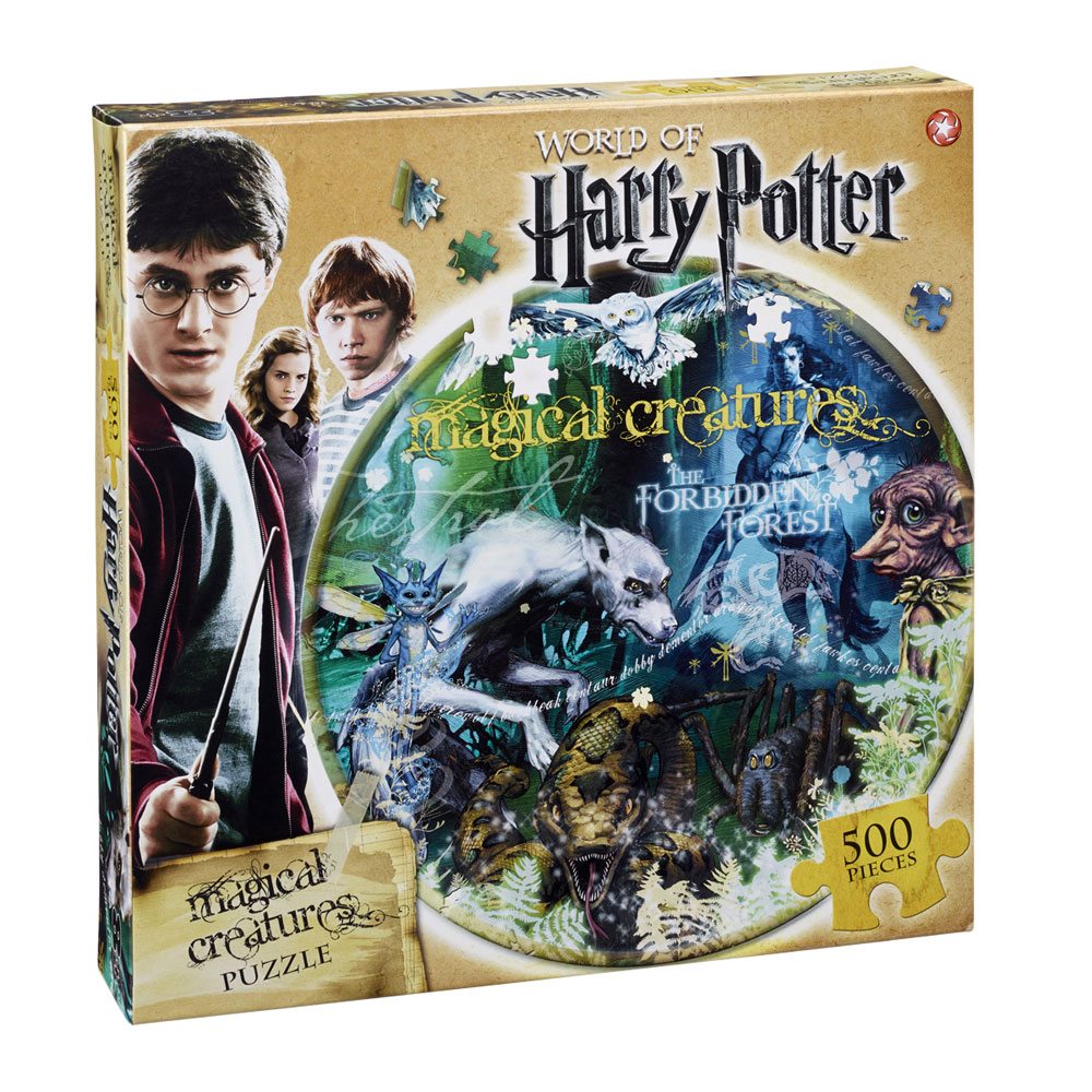 Harry Potter skládací puzzle Magical Creatures