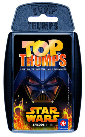 Star Wars I-III Top Trumps *německá verze*