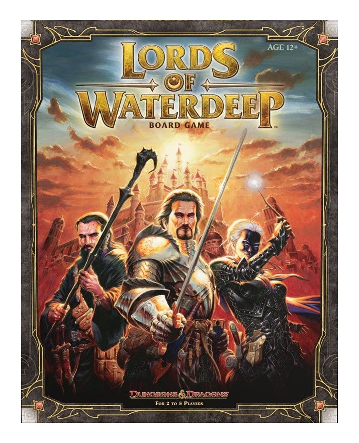 Dungeons a Dragons desková hra Lords of Waterdeep english