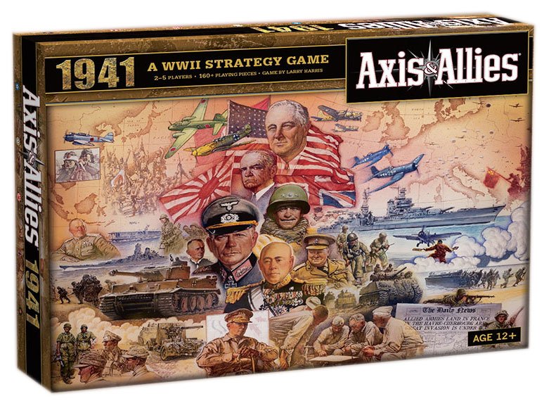 Avalon Hill desková hra Axis a Allies 1941 english