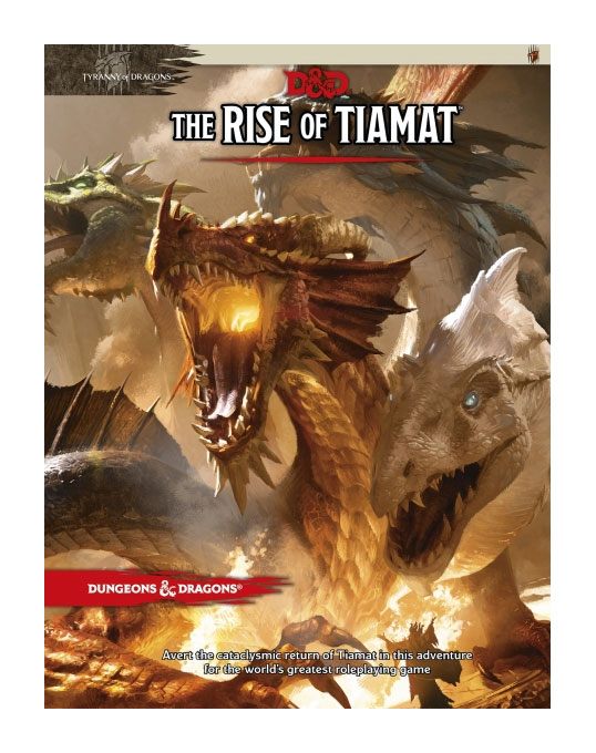 Dungeons a Dragons RPG Adventure Tyranny of Dragons - The Rise o
