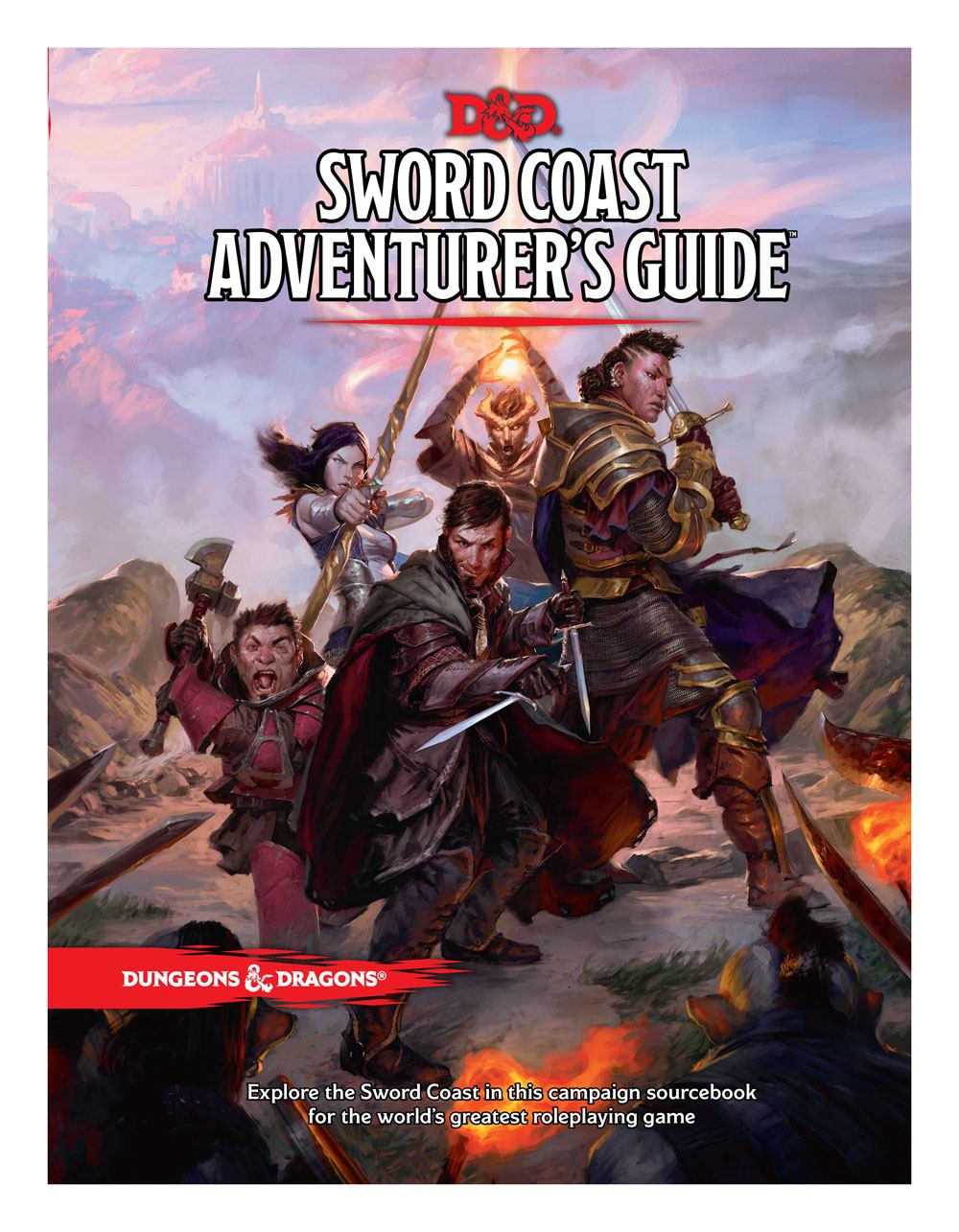 Dungeons a Dragons RPG Sword Coast Adventurer's Guide english