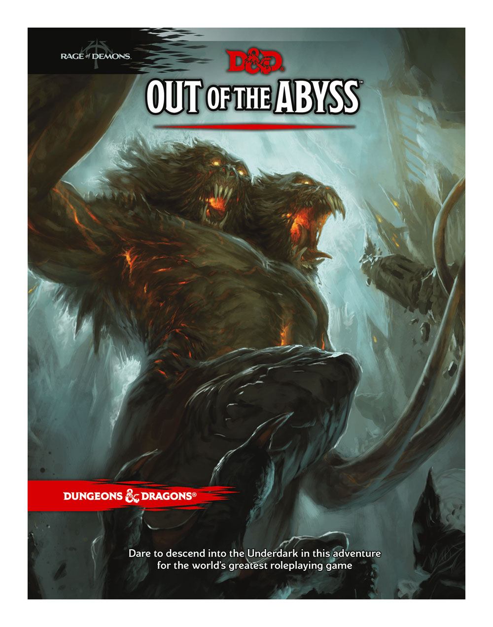 Dungeons a Dragons RPG Adventure Rage of Demons - Out of the Aby