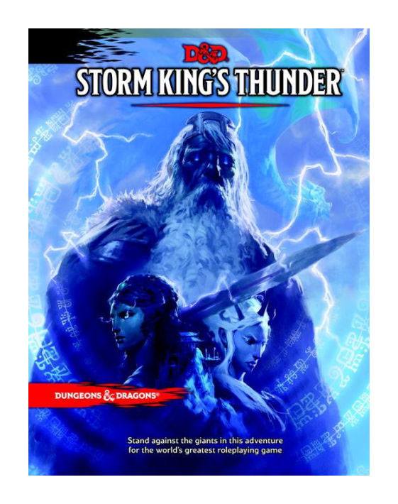 Dungeons a Dragons RPG Adventure Storm King's Thunder english