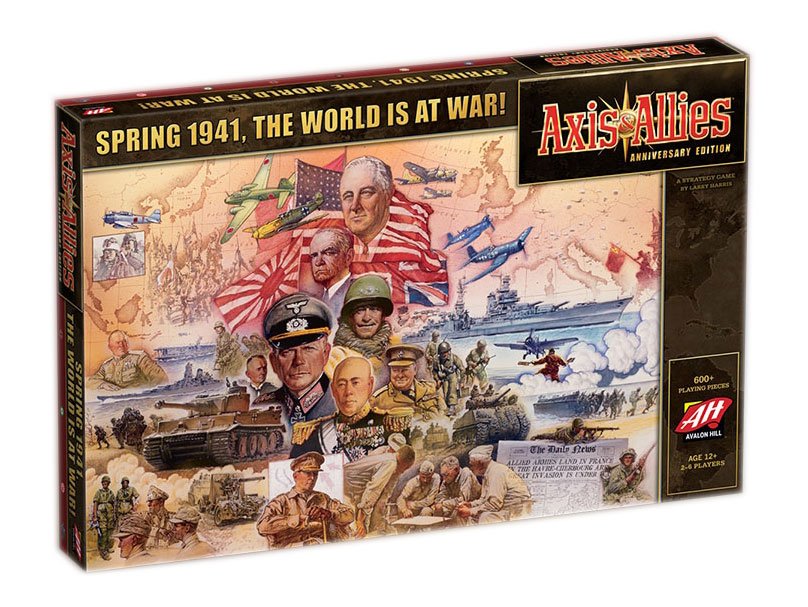 Avalon Hill desková hra Axis a Allies Anniversary Edition englis