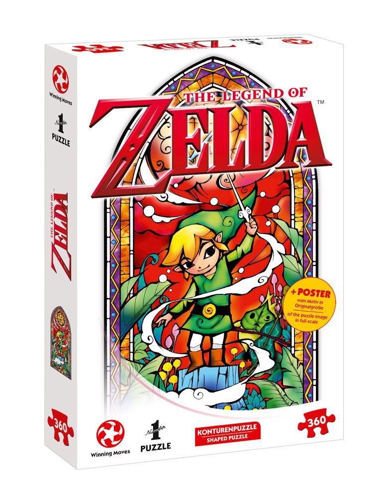 The Legend of Zelda skládací puzzle Link Wind's Reqiuem