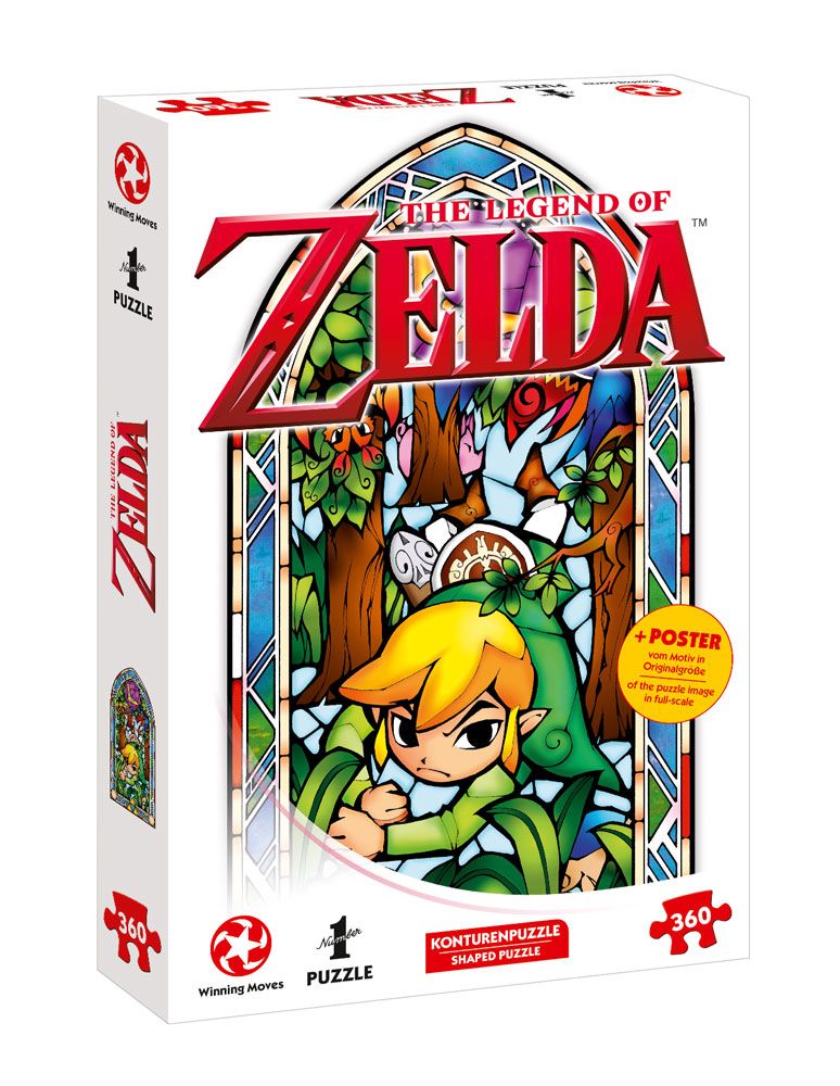 The Legend of Zelda skládací puzzle Link Boomerang