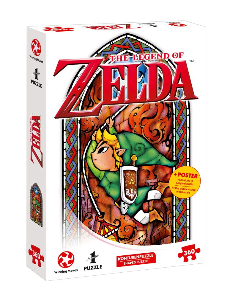 The Legend of Zelda skládací puzzle Link Adventurer