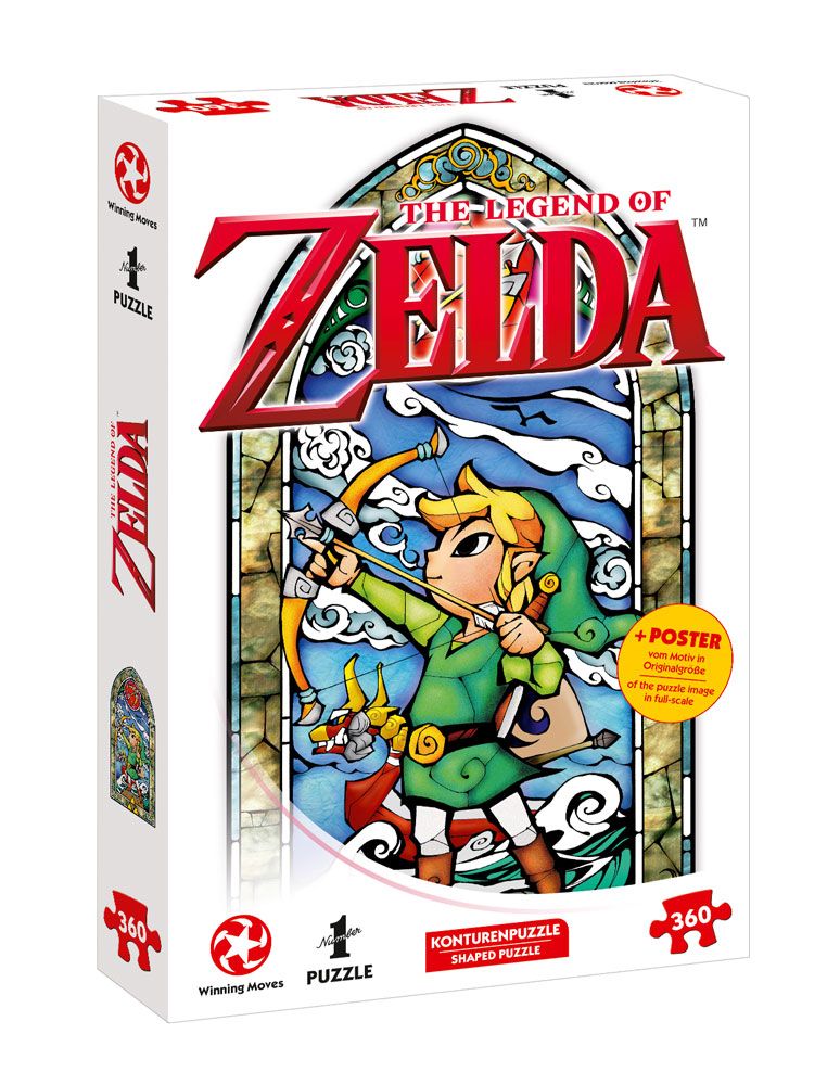 The Legend of Zelda skládací puzzle Link Hero's Bow