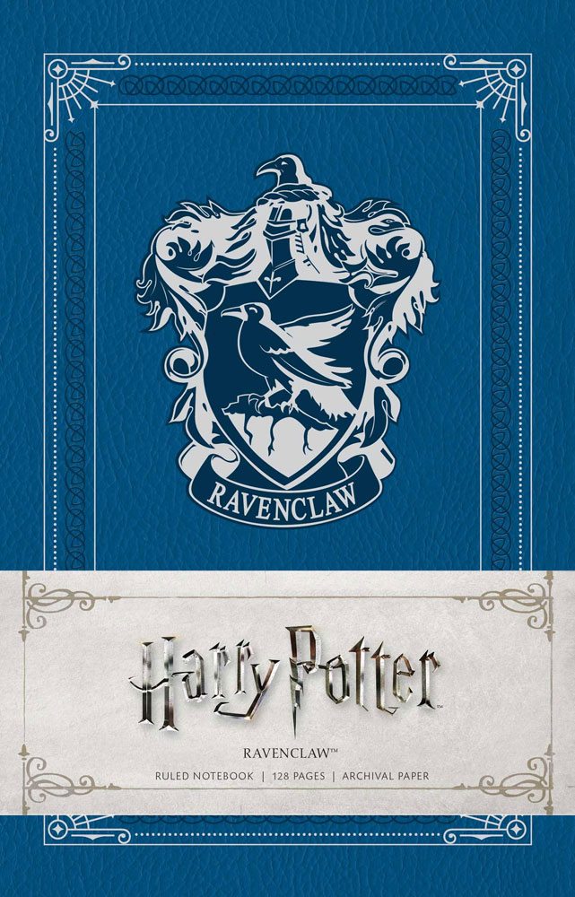 Harry Potter Ruled poznámkový blok Ravenclaw