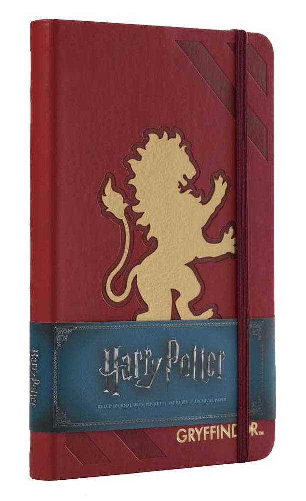 Harry Potter Hardcover Ruled Journal Gryffindor New Design
