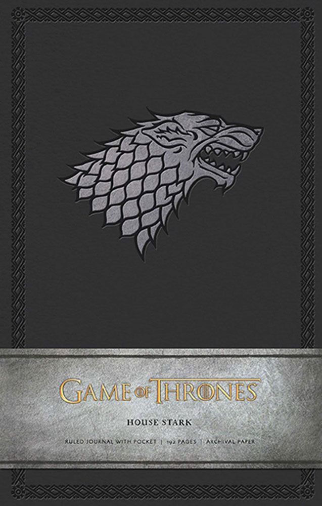 Game of Thrones Hardcover Ruled Journal House Stark
