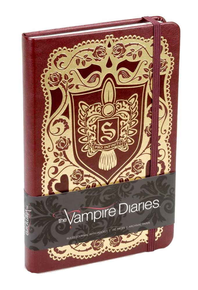 Vampire Diaries Hardcover Ruled Journal Logo