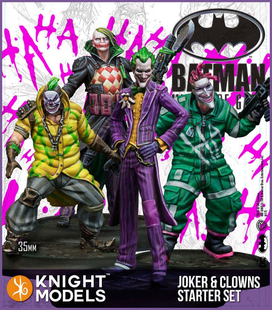 Batman Miniature Game 2nd Edition Starter Set Joker and Clowns *