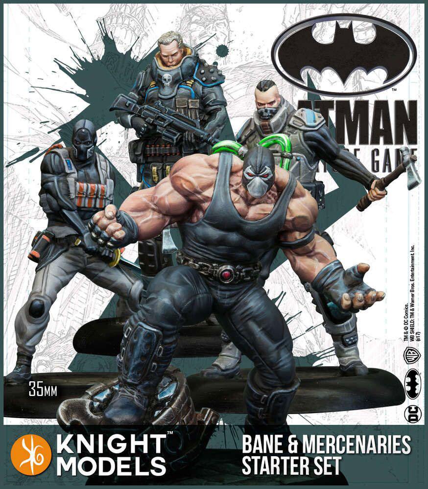 Batman Miniature Game 2nd Edition Starter Set Bane a Mercenaries