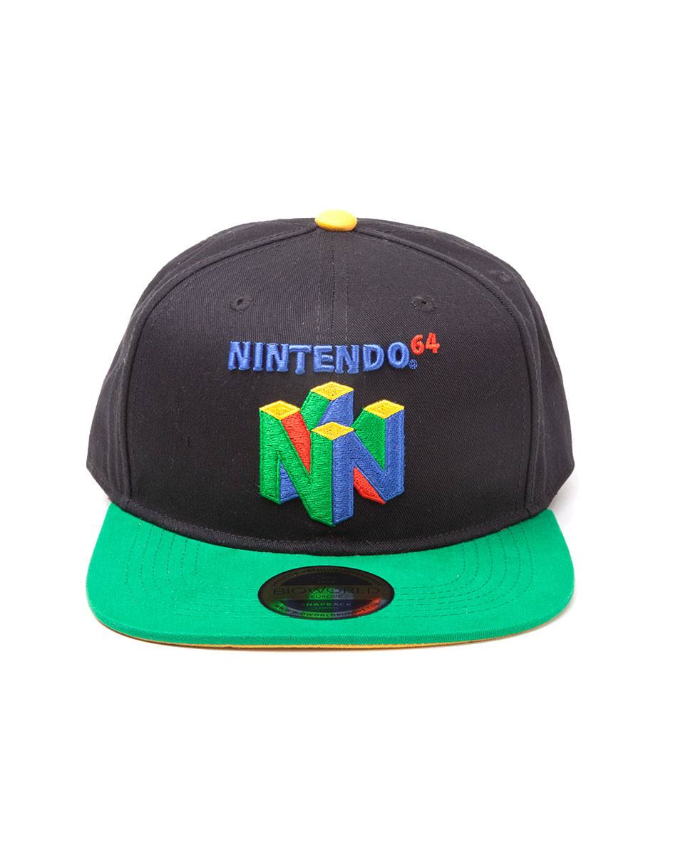 Nintendo Snapback kšiltovka N64 Logo