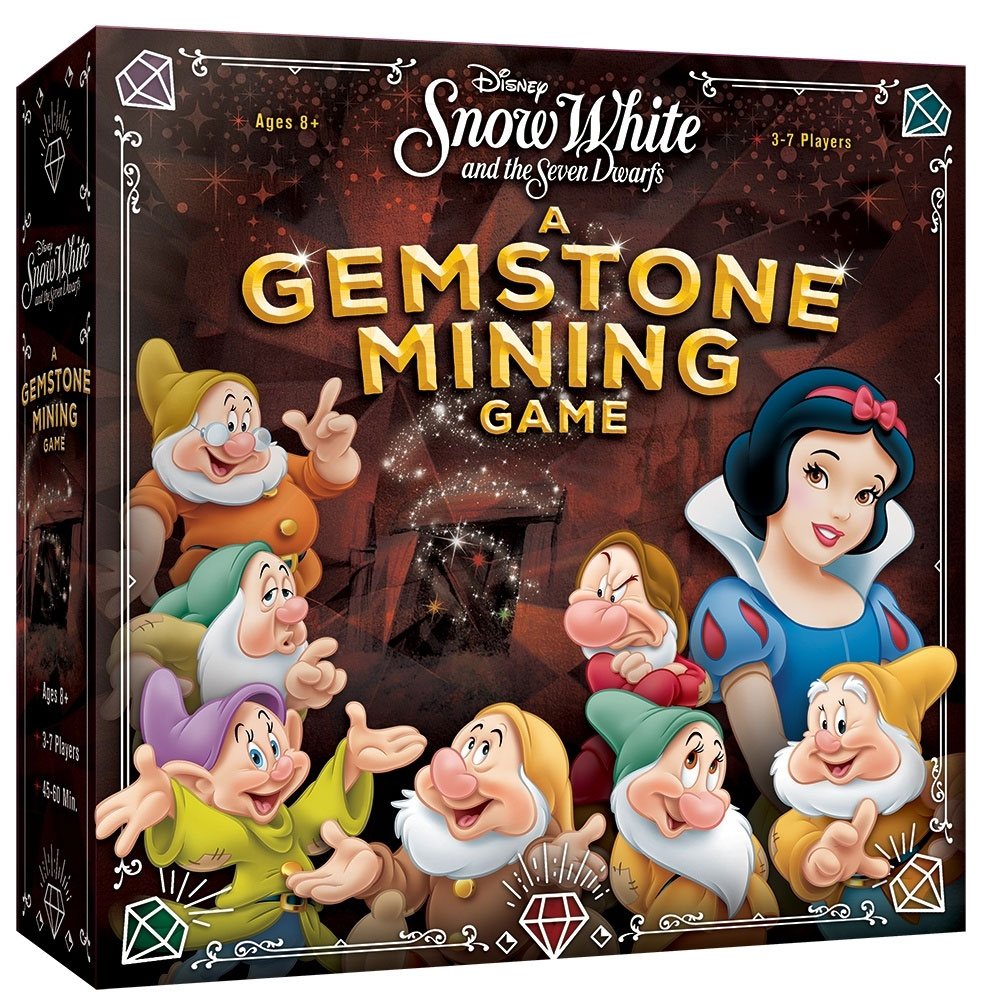 Snow White and the Seven Dwarfs desková hra A Gemstone Mining Ga