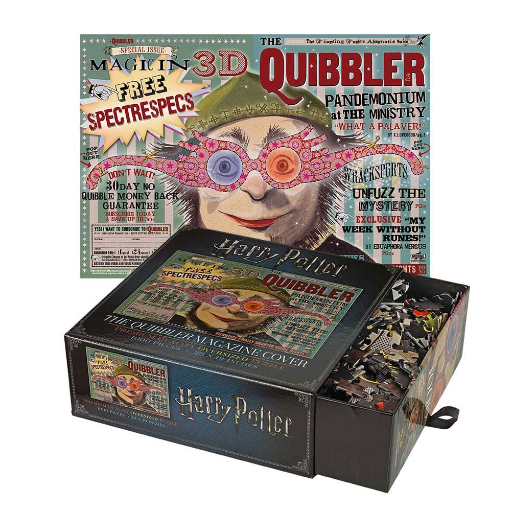 Harry Potter skládací puzzle The Quibbler Magazine Cover