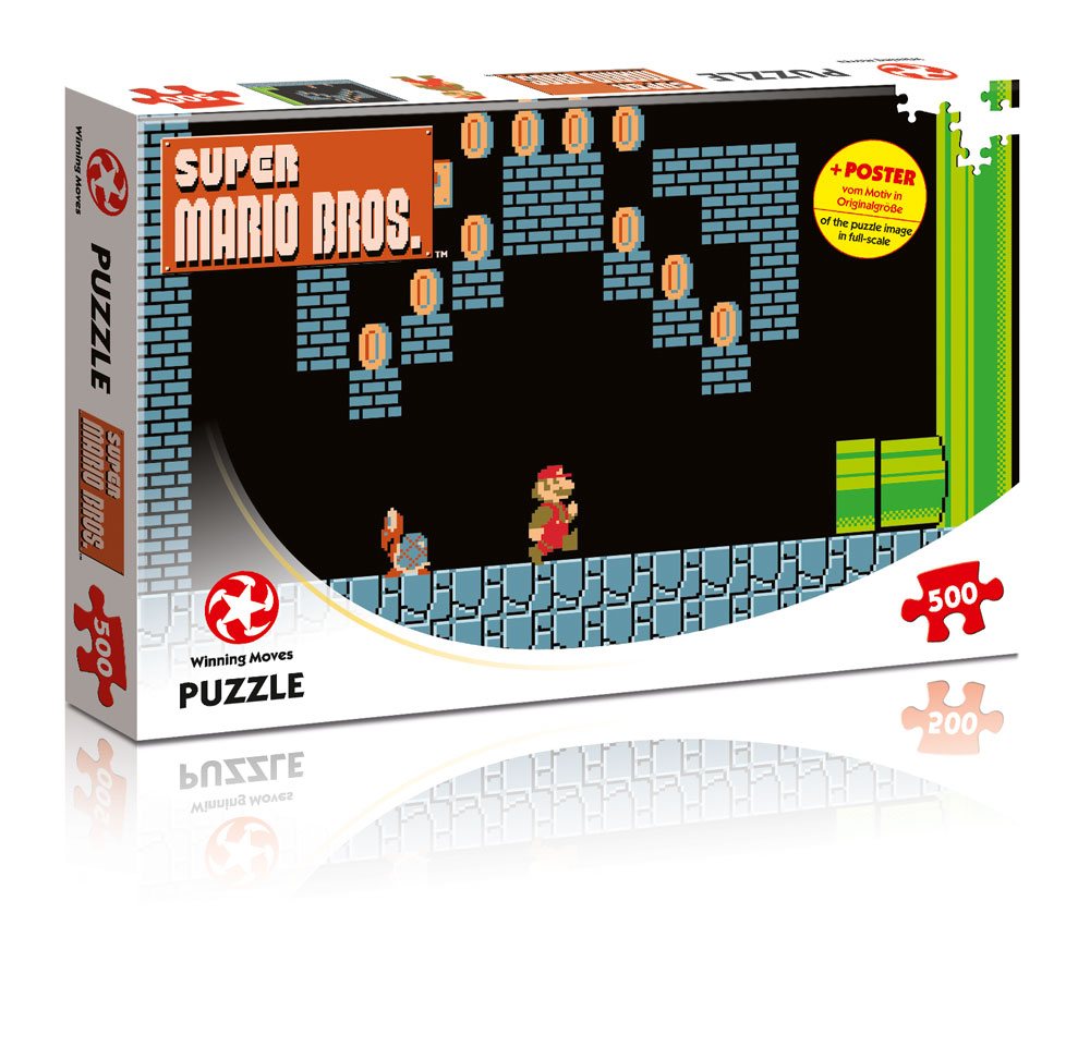 Super Mario Bros. skládací puzzle Underground Adventures