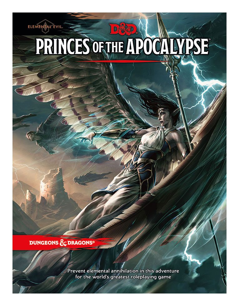 Dungeons a Dragons RPG Adventure Elemental Evil - Princes of the