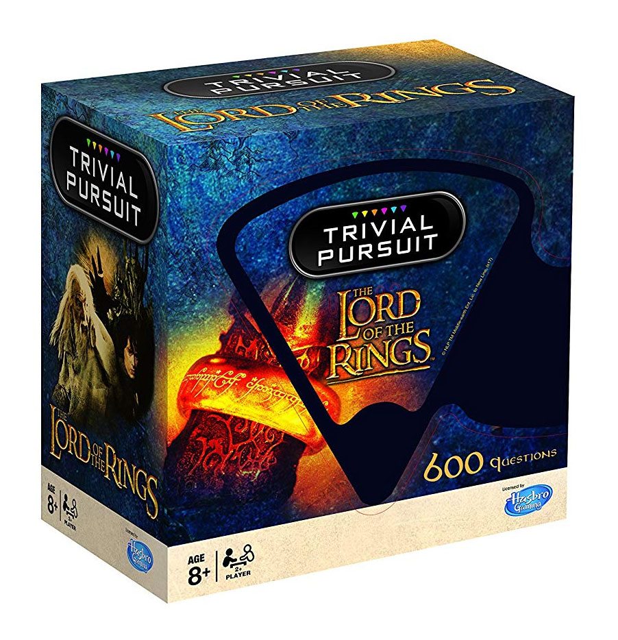 Lord of the Rings karetní hra Trivial Pursuit *anglická verze*