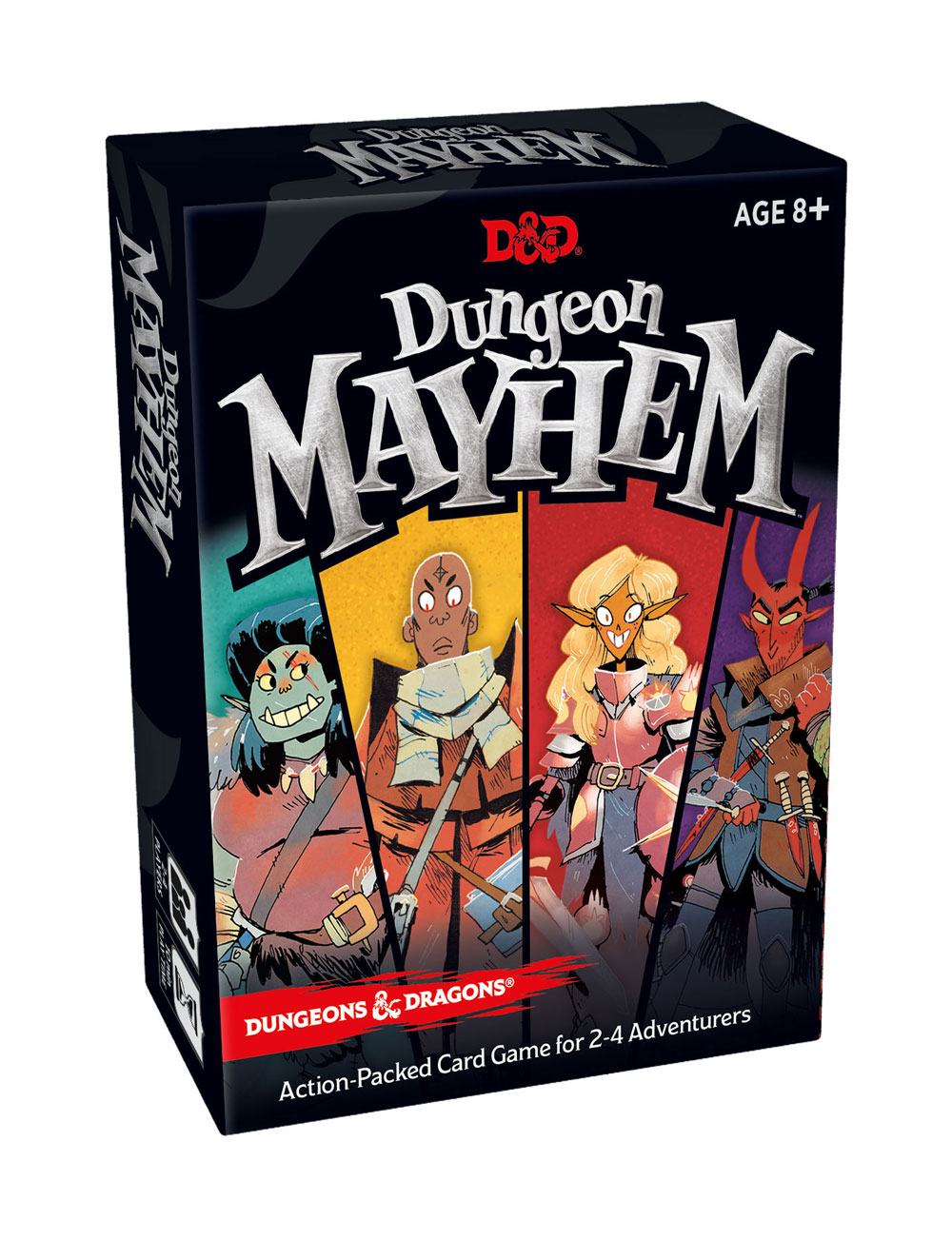 Dungeons a Dragons karetní hra Dungeon Mayhem english