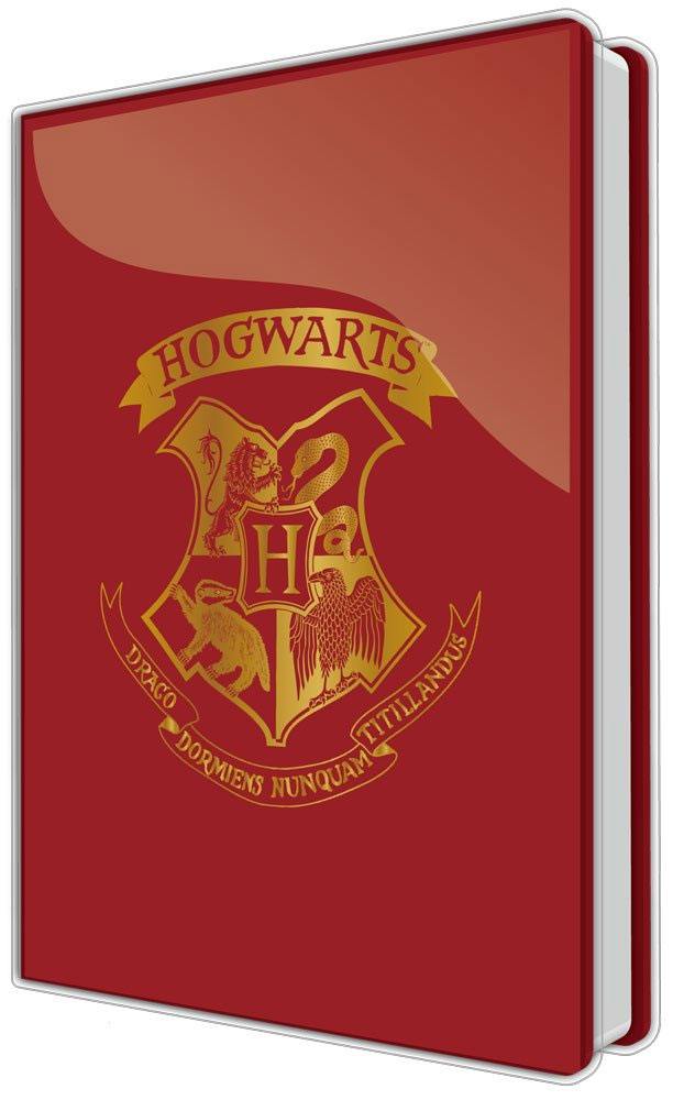 Harry Potter PVC poznámkový blok A5 Bradavice Case (8)