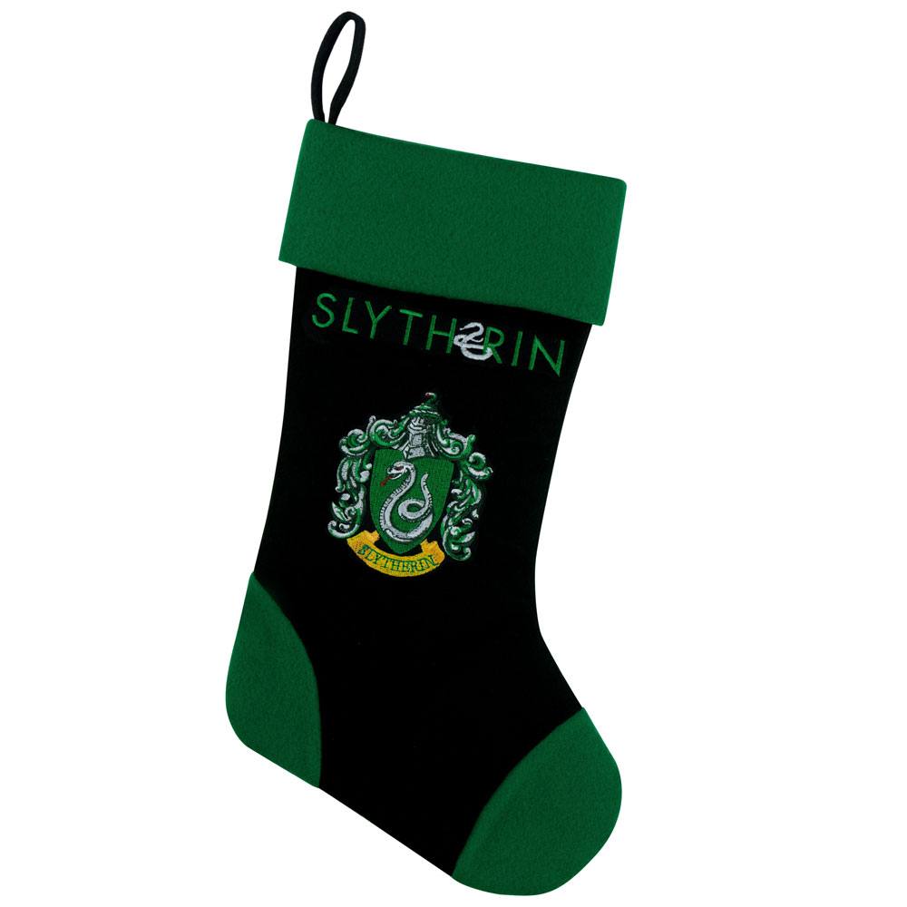 Harry Potter Vánoční ponožka na zavěšení Zmijozel 45 cm