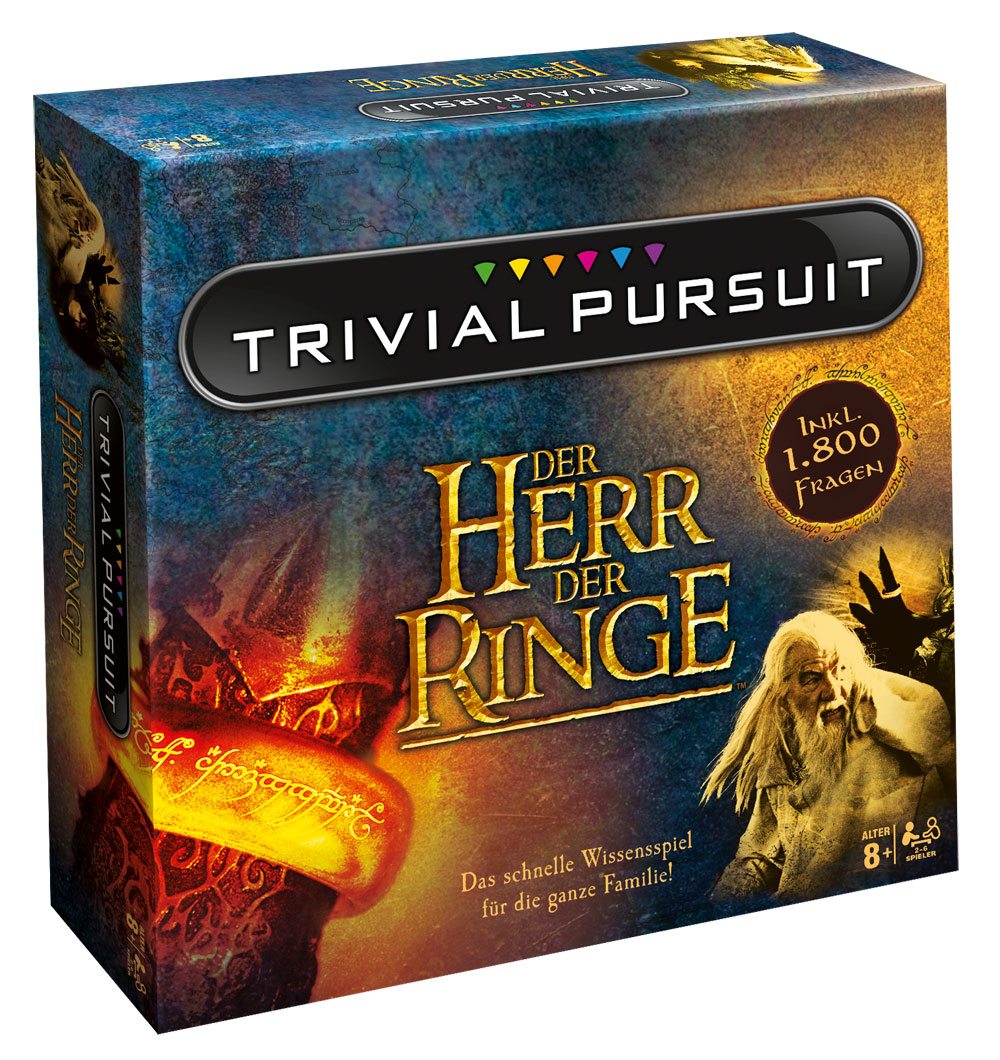 Lord of the Rings desková hra XL Trivial Pursuit *německá verze*